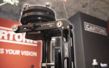Cartoni Lambda 15 Introduced – Compact Nodal Head, 15kg Payload, Encoder Ready