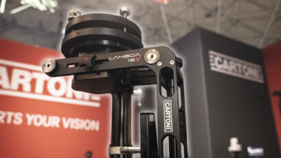Presentan el Cartoni Lambda 15 - Cabezal nodal compacto, capacidad de carga de 15kg y compatibilidad con encoders