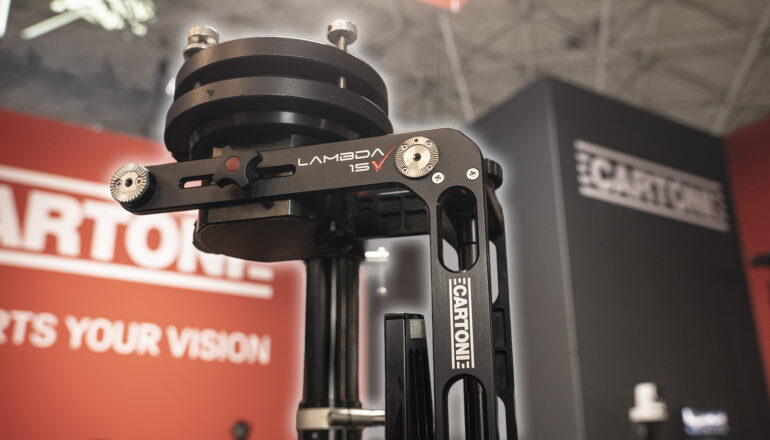 Cartoni Lambda 15 Introduced – Compact Nodal Head, 15kg Payload, Encoder Ready