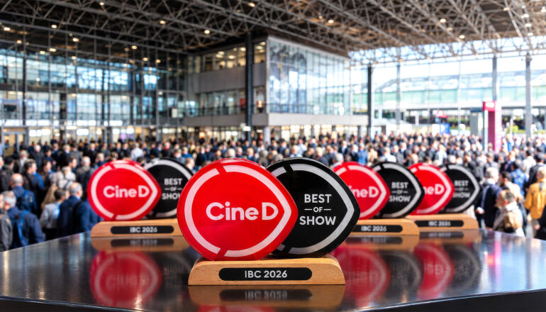 Winners Announced – CineD Best-of-Show Awards at IBC 2026