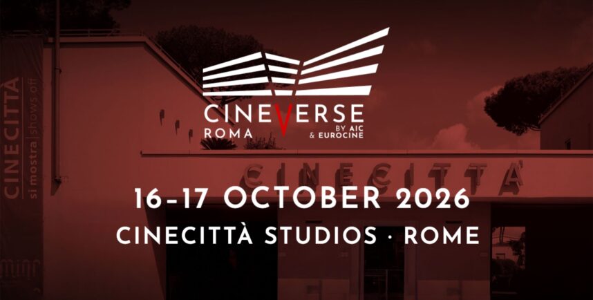 CineVerse Roma Comes to Cinecittà Studios – Expo Floor, Hands-On Tech Room, AIC IMAGO Panels