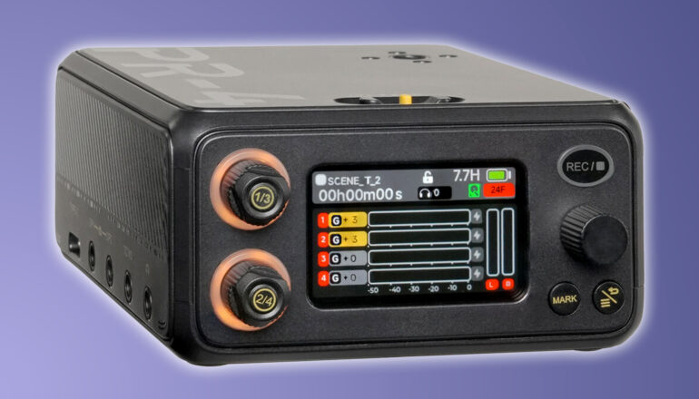 Deity PR-4 Detailed – Six Tracks, Wireless Timecode Master, and Dual-Media Recording