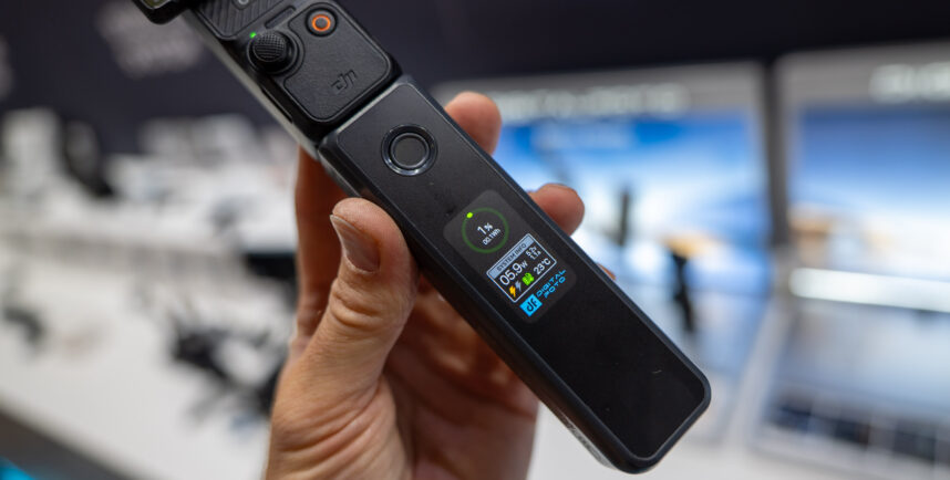 DigitalFoto Battery Handles for DJI Osmo Pocket and Insta360 Luna Introduced – 5000mAh, 20W Quick Charge, Color Display