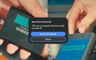 DriveShelf for Mac Released – Search Unplugged Drives, Cross-Drive Duplicate Finder, Free iPhone Companion