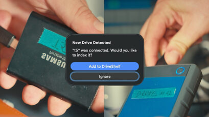 DriveShelf for Mac Released – Search Unplugged Drives, Cross-Drive Duplicate Finder, Free iPhone Companion