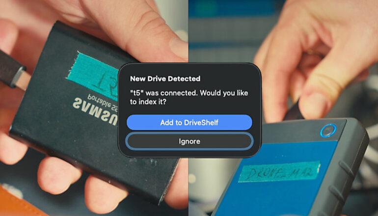 DriveShelf for Mac Released – Search Unplugged Drives, Cross-Drive Duplicate Finder, Free iPhone Companion