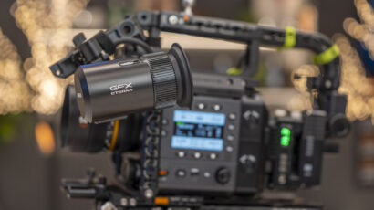 FUJIFILM VF-GFXC2 Viewfinder for the GFX ETERNA 55 Explained – Native 4:3 OLED, Two Display Modes, Single-Cable Connection