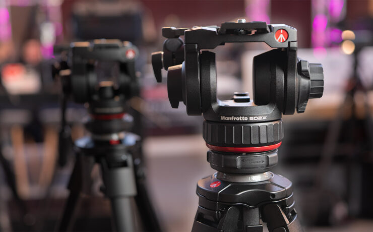 Manfrotto ONE Video Tripod and 502X Fluid Head Introduced – 8kg Payload, XTEND Legs, XCHANGE Quick Release