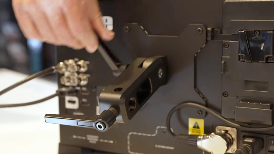 OSEE Mega 15S4 landscape to portrait IBC 2026