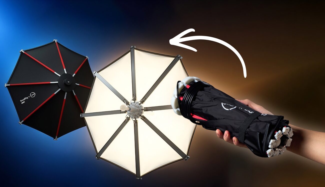 Ya Está Activa la Campaña de Financiación Colectiva de la SmallRig x CineD OrBrella - Luz suave bicolor de 60W, plegable y con montaje en 15 segundos