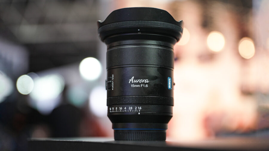 SIRUI Aurora 15mm f/1.6 ultra-wide-angle lens