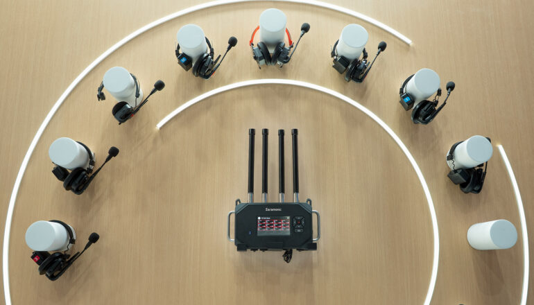 Saramonic WiTalk Base Detailed – 64-User Scaling, IP66 Rugged Design, and 700m Range