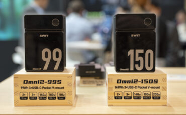 SWIT OMNI 2 V-Mount Batteries Detailed – Three Independent USB-C Ports, Up to 200W Output