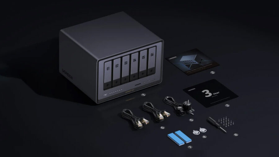 UGREEN DXP6800 Ultra – What's in the box?