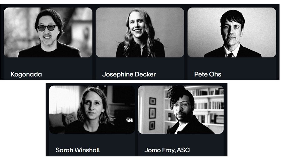 Vimeo Short Film Grant 2026 5-person jury screenshot 