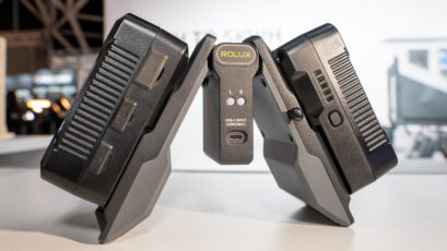 Rolux Foldable Dual V-Mount Charger Introduced – 100W USB-C Input, Fanless Design, 780g