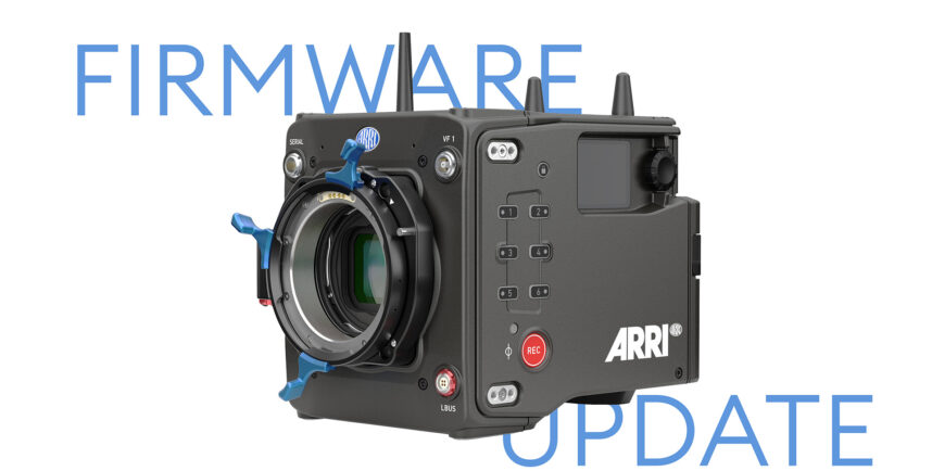 ARRI ALEXA 35 and ALEXA 265 SUP 6.2.0 Released – Full Focusbug Cine RT Integration, Shared Focus Marks, Depth of Field Ramping