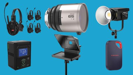 B&H Deals - BLAZAR Remus 65mm T2.0 Full-Frame 1.5x Anamorphic Lens, Nanlite FS-300B Bi-Color LED, Elgato Creator's Prompter, and More
