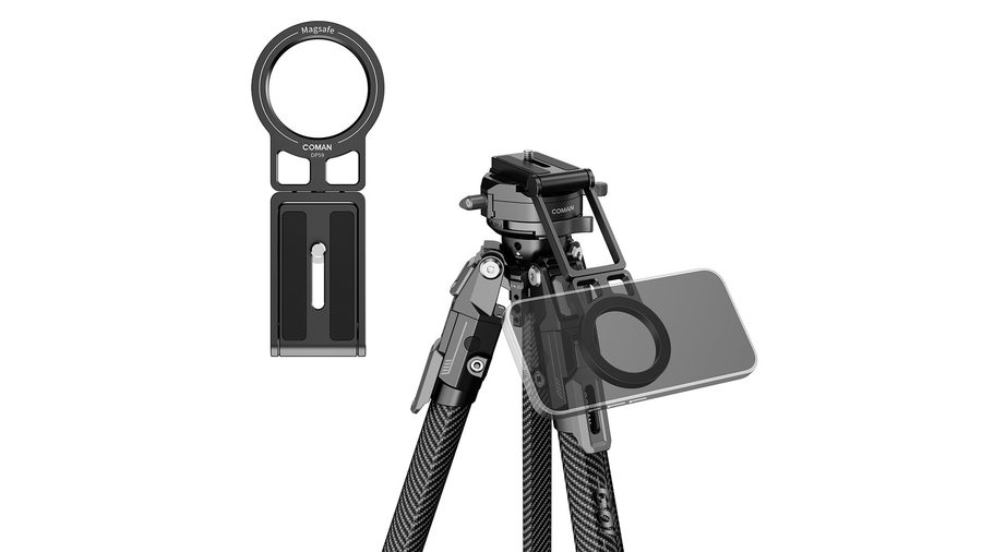 The optional COMAN DP59 Magnetic Arca-Swiss Mount.