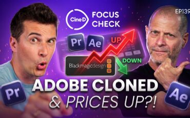 Blackmagic Design Raises Prices, Cuts Resolve | ArtCraft's AI-Built Adobe Clones | Camera Form Factor Poll – Focus Check ep139