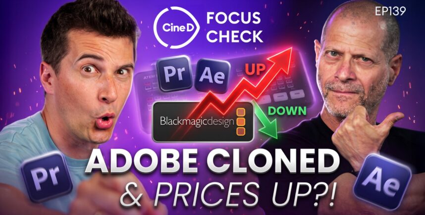 Blackmagic Design Raises Prices, Cuts Resolve | ArtCraft's AI-Built Adobe Clones | Camera Form Factor Poll – Focus Check ep139