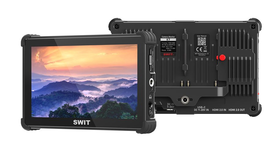SWIT K7 monitor front and back combo