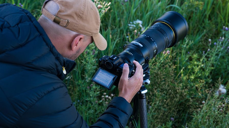 NIKKOR Z 120-300mm f/2.8 TC VR S on tripod