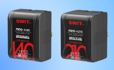 SWIT MINO-A Pocket Gold Mount Batteries Introduced – 140Wh and 210Wh Models, 200W Constant Load, 65W USB-C PD