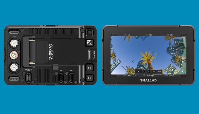 SmallHD Focus 504 Announced – 5-Inch 1000-Nit Monitor With 3G-SDI, HDMI 2.0, and Wi-Fi Camera Control