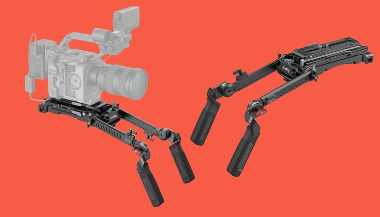 SmallRig Shoulder Rig Kit (Pro) vs. Classic – VCT-14 Baseplate, ARRI Rosette Arms, $419.99
