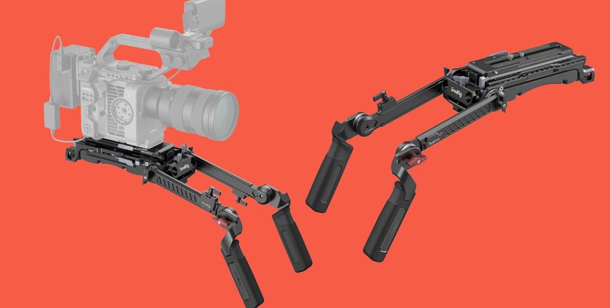 SmallRig Shoulder Rig Kit (Pro) vs. Classic – VCT-14 Baseplate, ARRI Rosette Arms, $419.99