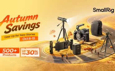 SmallRig Autumn Sale – Up to 30% Off TRIBEX Tripods, V-Mount Batteries, and Sony FX5 Cages
