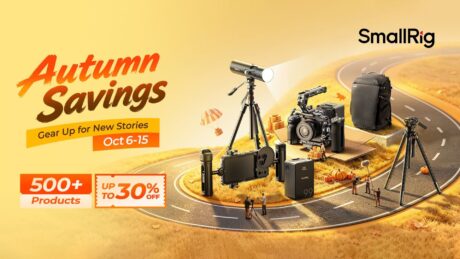 Oferta de Otoño Boreal de SmallRig - Hasta un 30% de descuento en trípodes TRIBEX, baterías V-Mount y armazones para la Sony FX5