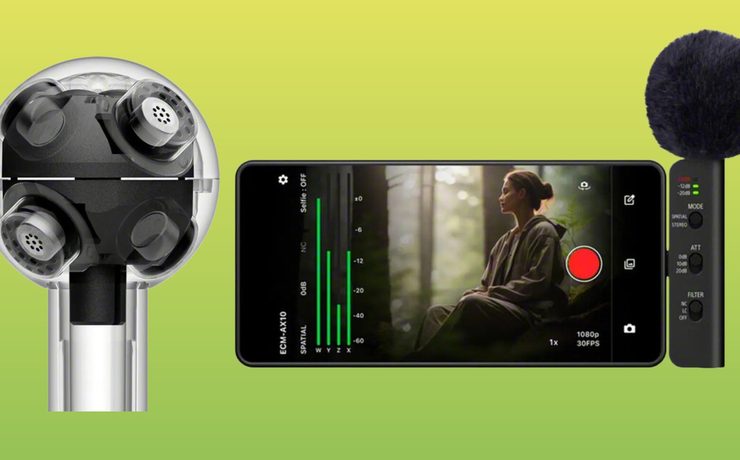 Sony ECM-AX10 Spatial Audio Microphone for Smartphones Announced – Four Capsules, Ambisonics and Binaural, Eclipsa Audio Export 