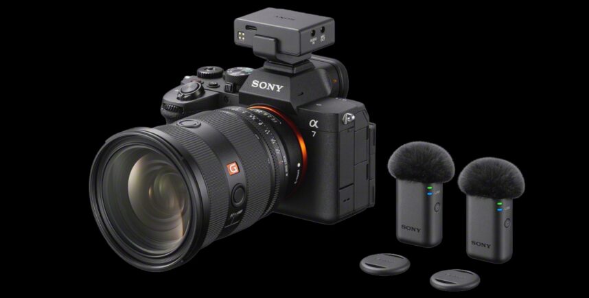 Sony ECM-W5 Wireless Microphone System Announced – 32-Bit Float via MI Shoe, 64GB Backup Recording, Timecode