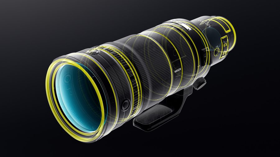 NIKKOR Z 120-300mm f/2.8 TC VR S drawing